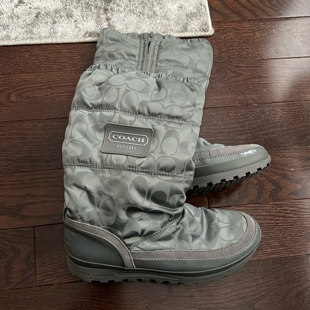 Coach winter boots